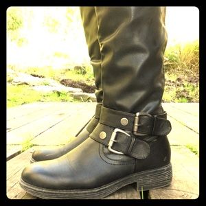 Pink & Pepper Moto Zip Back Boot